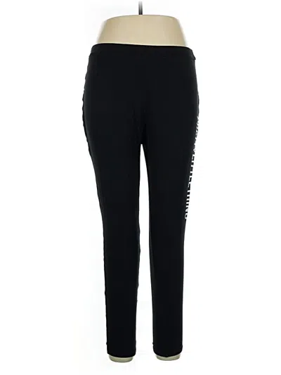 Pre-owned Prettylittlething Active Pants In Black