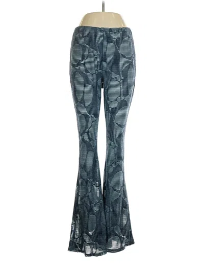 Pre-owned Prettylittlething Active Pants In Blue