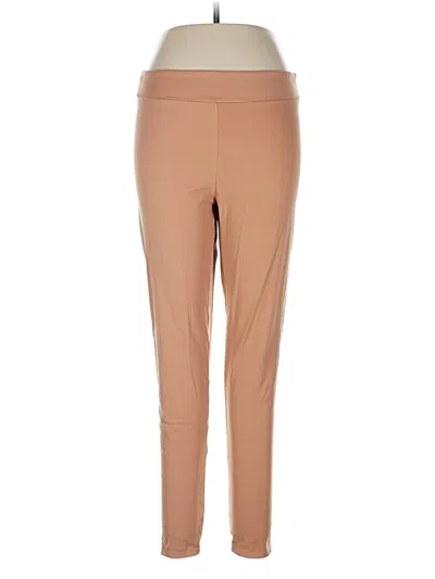 Pre-owned Prettylittlething Active Pants In Brown