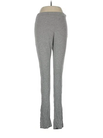 Pre-owned Prettylittlething Active Pants In Gray