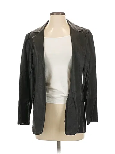 Pre-owned Prettylittlething Blazer Jacket In Gray