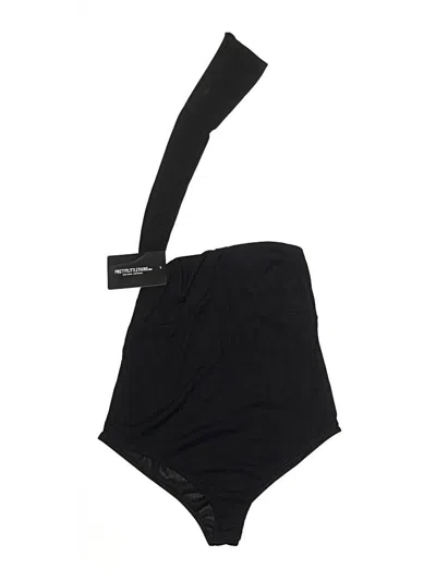 Prettylittlething Bodysuit In Black