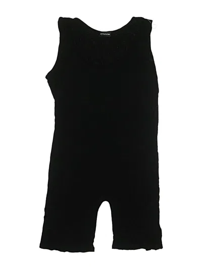 Pre-owned Prettylittlething Bodysuit In Black