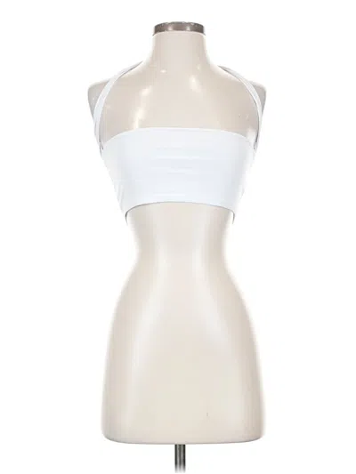 Pre-owned Prettylittlething Bodysuit In White