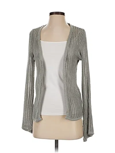 Pre-owned Prettylittlething Cardigan Sweater In Gray
