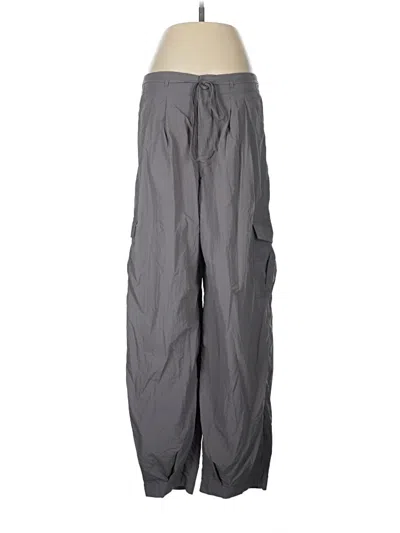 Pre-owned Prettylittlething Cargo Pants In Gray