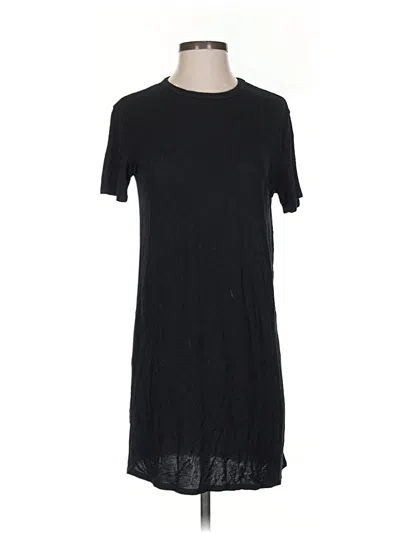 Pre-owned Prettylittlething Casual Dress In Black