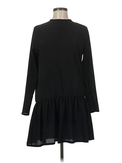 Pre-owned Prettylittlething Casual Dress In Black