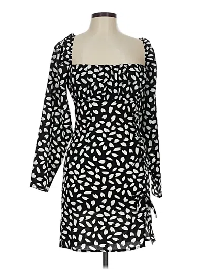 Prettylittlething Casual Dress In Black