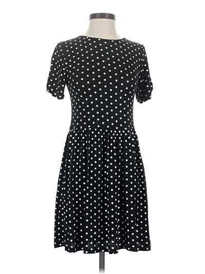 Pre-owned Prettylittlething Casual Dress In Black