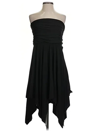 Pre-owned Prettylittlething Casual Dress In Black