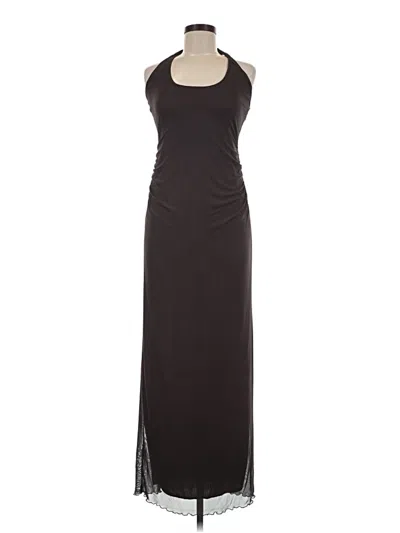 Pre-owned Prettylittlething Casual Dress In Black