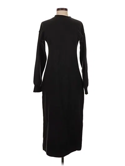 Pre-owned Prettylittlething Casual Dress In Black