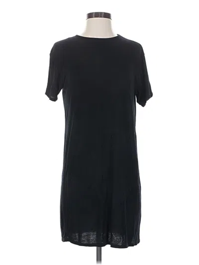 Pre-owned Prettylittlething Casual Dress In Black