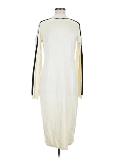 Pre-owned Prettylittlething Casual Dress In Ivory