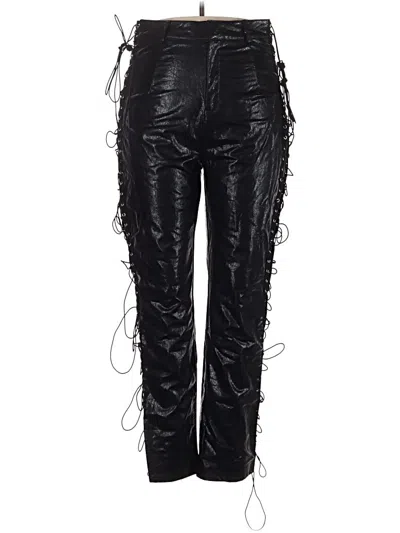Pre-owned Prettylittlething Casual Pants In Black