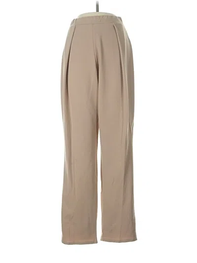 Pre-owned Prettylittlething Casual Pants In Brown