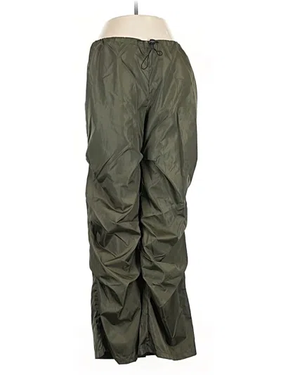 Pre-owned Prettylittlething Casual Pants In Green