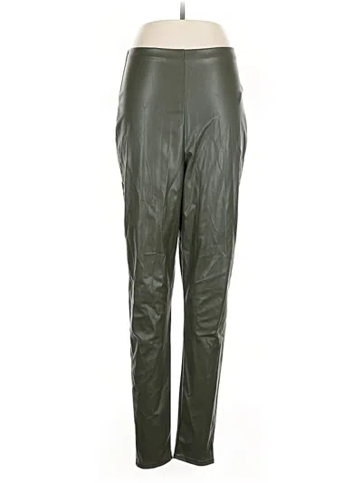 Pre-owned Prettylittlething Casual Pants In Green