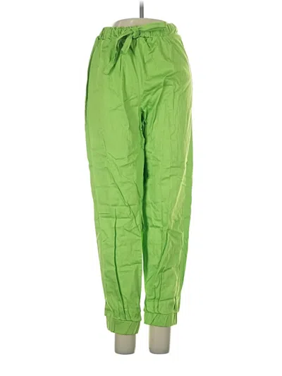 Pre-owned Prettylittlething Casual Pants In Green