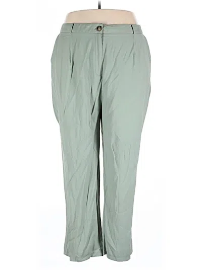 Pre-owned Prettylittlething Casual Pants In Green