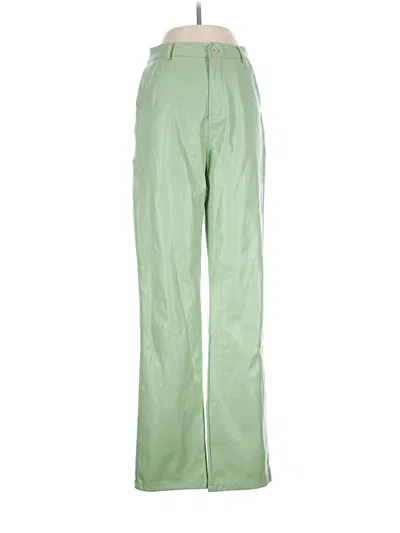 Pre-owned Prettylittlething Casual Pants In Green