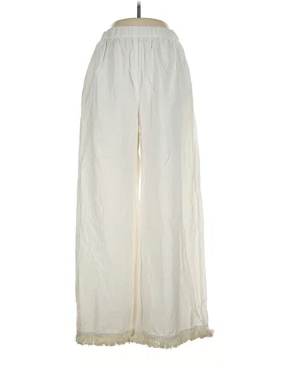 Prettylittlething Casual Pants In Ivory