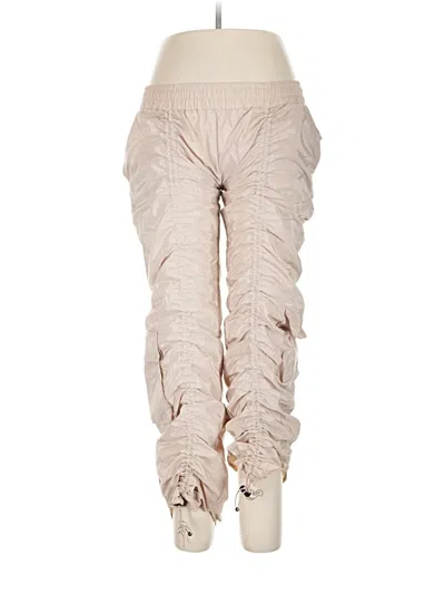 Pre-owned Prettylittlething Casual Pants In Ivory