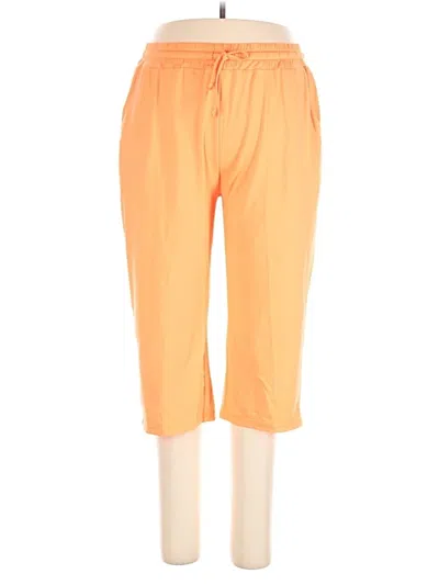 Pre-owned Prettylittlething Casual Pants In Orange