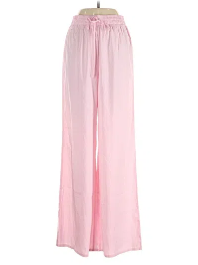 Prettylittlething Casual Pants In Pink