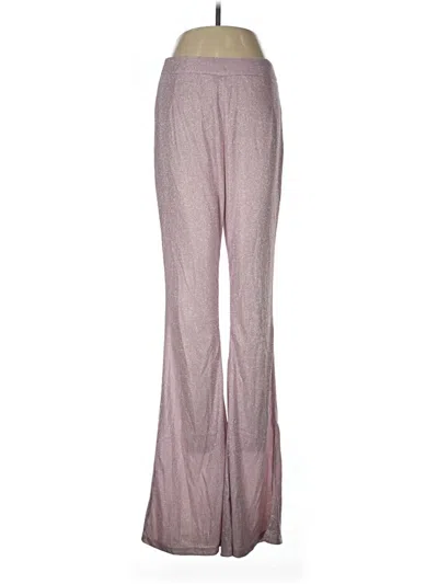 Pre-owned Prettylittlething Casual Pants In Pink