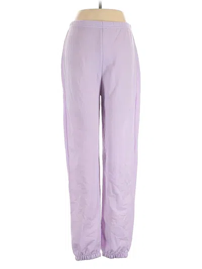 Pre-owned Prettylittlething Casual Pants In Purple