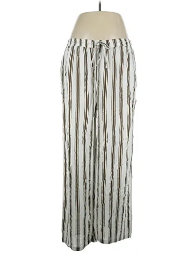 Pre-owned Prettylittlething Casual Pants In Silver