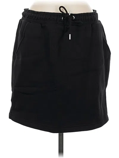 Pre-owned Prettylittlething Casual Skirt In Black