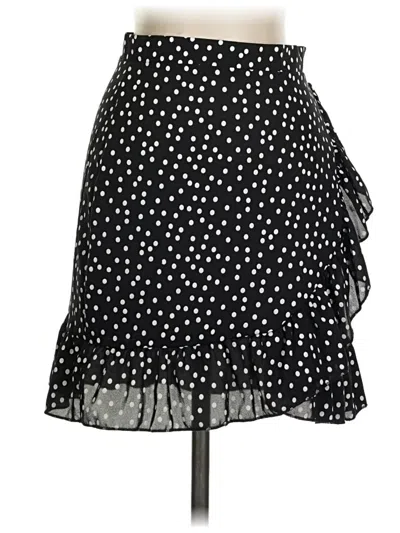 Pre-owned Prettylittlething Casual Skirt In Black