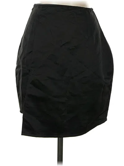 Prettylittlething Casual Skirt In Black