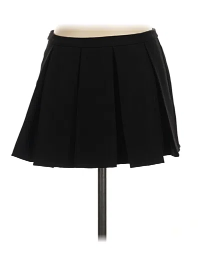 Pre-owned Prettylittlething Casual Skirt In Black