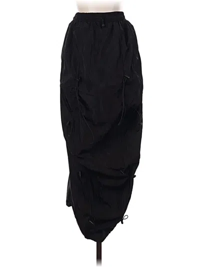 Pre-owned Prettylittlething Casual Skirt In Black