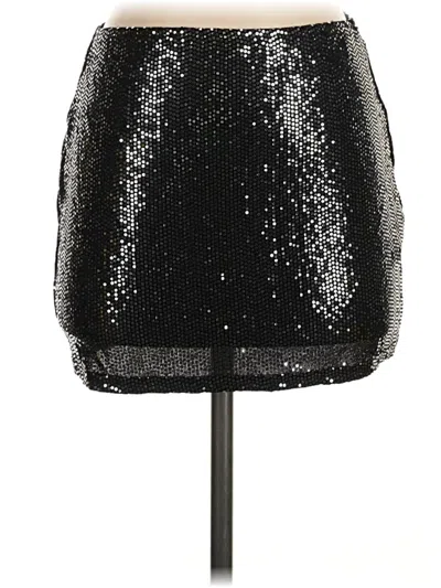 Prettylittlething Casual Skirt In Black