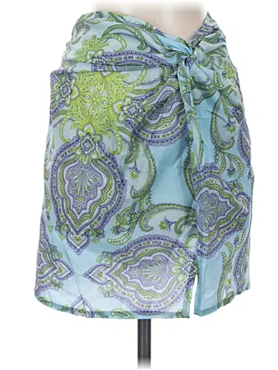 Pre-owned Prettylittlething Casual Skirt In Blue