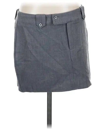 Pre-owned Prettylittlething Casual Skirt In Gray