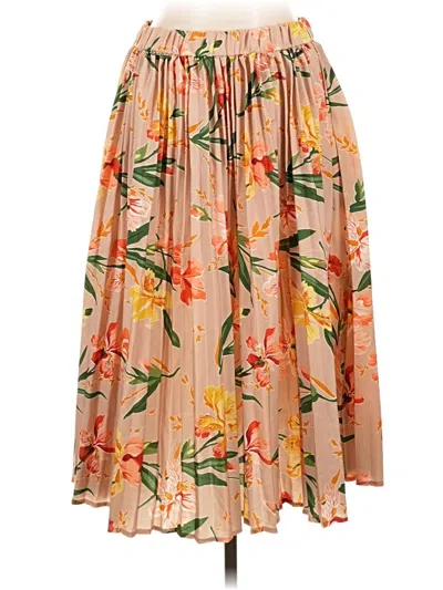 Pre-owned Prettylittlething Casual Skirt In Orange