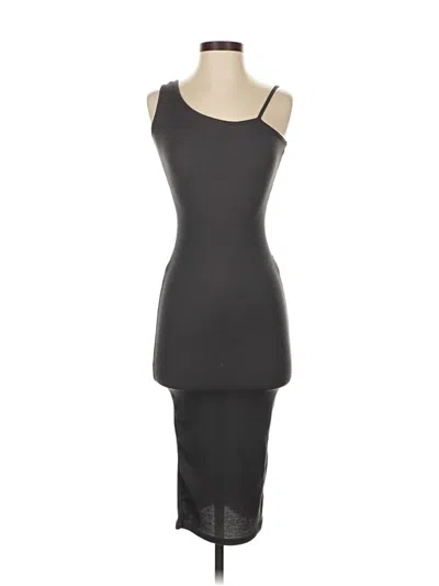 Pre-owned Prettylittlething Cocktail Dress In Black