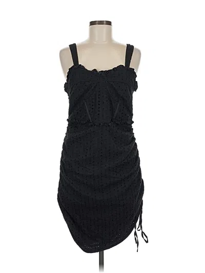 Pre-owned Prettylittlething Cocktail Dress In Black