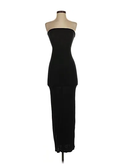 Pre-owned Prettylittlething Cocktail Dress In Black