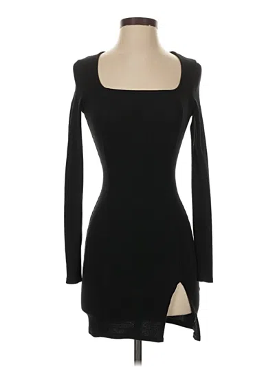 Pre-owned Prettylittlething Cocktail Dress In Black