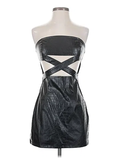 Prettylittlething Cocktail Dress In Black