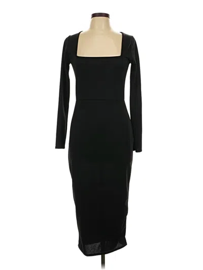 Pre-owned Prettylittlething Cocktail Dress In Black