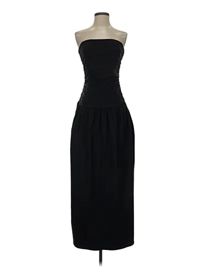 Pre-owned Prettylittlething Cocktail Dress In Black