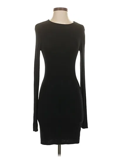 Pre-owned Prettylittlething Cocktail Dress In Black